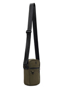 Men's Khaki Mini Fabric Messenger Bag | Derimod Men's Khaki Mini Fabric Messenger Bag | Derimod