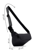 Men's Black Mini Waist Bag | Derimod Men's Black Mini Waist Bag | Derimod