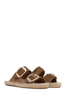 Women's Mink Buckle Suede Leather Espadrille Slippers
| Derimod
Women's Mink Buckle Suede Leather Espadrille Slippers
| Derimod