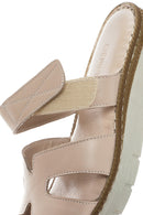 Women's Mink Leather Comfort Slippers | Derimod Women's Mink Leather Comfort Slippers | Derimod