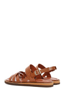 Women's Brown Ankle Buckle Leather Sandals | Derimod Women's Brown Ankle Buckle Leather Sandals | Derimod