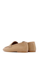 Kadın Bej Deri Loafer | Derimod Kadın Bej Deri Loafer | Derimod