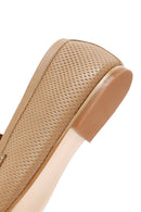 Kadın Bej Deri Loafer | Derimod Kadın Bej Deri Loafer | Derimod