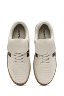 Kadın Bej Bağcıklı Sneaker | Derimod Kadın Bej Bağcıklı Sneaker | Derimod