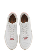ACBC x Derimod Kadın Beyaz Bağcıklı Sneaker | Derimod ACBC x Derimod Kadın Beyaz Bağcıklı Sneaker | Derimod