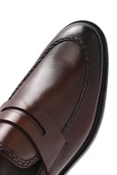 Men's Brown Leather Classic Loafer | Derimod Men's Brown Leather Classic Loafer | Derimod