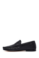 Men's Black Leather Loafer | Derimod Men's Black Leather Loafer | Derimod