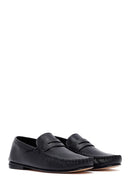 Men's Black Leather Loafer | Derimod Men's Black Leather Loafer | Derimod