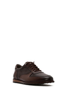 Men's Brown Lace-up Leather Casual Shoes | Derimod Men's Brown Lace-up Leather Casual Shoes | Derimod