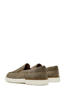 Erkek Bej Süet Deri Casual Loafer | Derimod Erkek Bej Süet Deri Casual Loafer | Derimod
