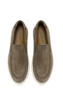 Erkek Bej Süet Deri Casual Loafer | Derimod Erkek Bej Süet Deri Casual Loafer | Derimod