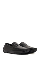 Erkek Siyah Deri Casual Loafer | Derimod Erkek Siyah Deri Casual Loafer | Derimod