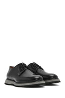 Men's Black Lace-up Leather Casual Shoes | Derimod Men's Black Lace-up Leather Casual Shoes | Derimod
