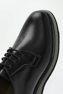 Men's Black Lace-up Leather Casual Shoes | Derimod Men's Black Lace-up Leather Casual Shoes | Derimod