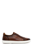 Men's Brown Leather Sneaker | Derimod Men's Brown Leather Sneaker | Derimod