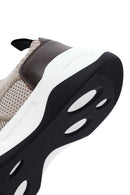 Derimod Zero Erkek Bej Kalın Tabanlı Kumaş Sneaker | Derimod Derimod Zero Erkek Bej Kalın Tabanlı Kumaş Sneaker | Derimod