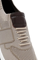 Derimod Zero Erkek Bej Kalın Tabanlı Kumaş Sneaker | Derimod Derimod Zero Erkek Bej Kalın Tabanlı Kumaş Sneaker | Derimod
