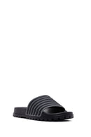 Men's Black Slippers | Derimod Men's Black Slippers | Derimod