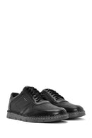 Men's Black Lace-up Leather Comfort Shoes | Derimod Men's Black Lace-up Leather Comfort Shoes | Derimod