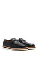 Erkek Siyah Deri Casual Loafer | Derimod Erkek Siyah Deri Casual Loafer | Derimod