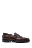 Erkek Kahverengi Deri Loafer | Derimod Erkek Kahverengi Deri Loafer | Derimod