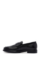Erkek Siyah Tokalı Deri Loafer | Derimod Erkek Siyah Tokalı Deri Loafer | Derimod