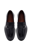 Erkek Siyah Tokalı Deri Loafer | Derimod Erkek Siyah Tokalı Deri Loafer | Derimod