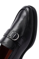 Erkek Siyah Tokalı Deri Loafer | Derimod Erkek Siyah Tokalı Deri Loafer | Derimod