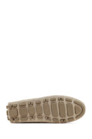 Men's Beige Suede Leather Loafer | Derimod Men's Beige Suede Leather Loafer | Derimod