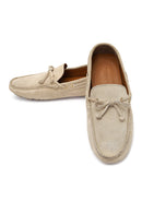 Men's Beige Suede Leather Loafer | Derimod Men's Beige Suede Leather Loafer | Derimod