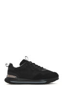 Men's Black Lace-up Leather Sneaker | Derimod Men's Black Lace-up Leather Sneaker | Derimod