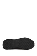 Men's Black Lace-up Leather Sneaker | Derimod Men's Black Lace-up Leather Sneaker | Derimod