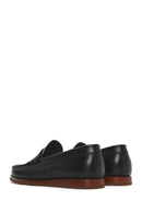 Men's Black Leather Casual Loafer | Derimod Men's Black Leather Casual Loafer | Derimod