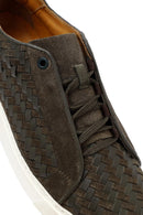 Men's Khaki Lace-Up Woven Thick Sole Leather Sneaker
| Derimod
Men's Khaki Lace-Up Woven Thick Sole Leather Sneaker
| Derimod