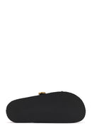 Women's Black Buckled Slippers | Derimod Women's Black Buckled Slippers | Derimod
