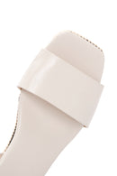 Women's Cream Ankle Strap Wedge Heel Espadrilles | Derimod Women's Cream Ankle Strap Wedge Heel Espadrilles | Derimod