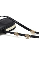 Women's Black Ankle Buckle Stoned Sandals | Derimod Women's Black Ankle Buckle Stoned Sandals | Derimod