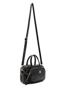 Women's Black Long Strap Shoulder Bag | Derimod Women's Black Long Strap Shoulder Bag | Derimod