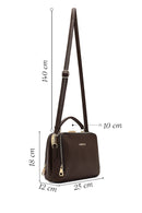 Women's Brown Long Strap Shoulder Bag | Derimod Women's Brown Long Strap Shoulder Bag | Derimod
