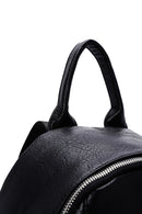 Women's Black Casual Backpack | Derimod Women's Black Casual Backpack | Derimod