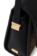 Women's Leopard Shoulder Bag | Derimod Women's Leopard Shoulder Bag | Derimod