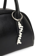 Women's Black Long Strap Charm Handbag | Derimod Women's Black Long Strap Charm Handbag | Derimod