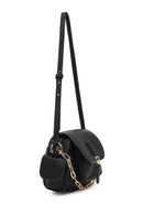 Women's Black Long Strap Mini Shoulder Bag | Derimod Women's Black Long Strap Mini Shoulder Bag | Derimod
