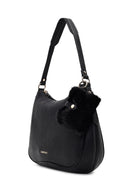 Women's Black Long Strap Shoulder Bag | Derimod Women's Black Long Strap Shoulder Bag | Derimod