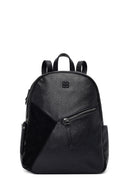 Women's Black Backpack with Accessories | Derimod Women's Black Backpack with Accessories | Derimod