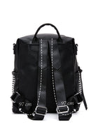 Women's Black Long Strap Backpack | Derimod Women's Black Long Strap Backpack | Derimod