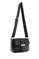 Women's Black Long Strap Shoulder Bag | Derimod Women's Black Long Strap Shoulder Bag | Derimod