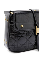 Women's Black Long Strap Shoulder Bag | Derimod Women's Black Long Strap Shoulder Bag | Derimod