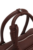 Women's Burgundy Long Strap Charm Handbag | Derimod Women's Burgundy Long Strap Charm Handbag | Derimod