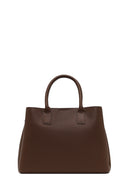 Women's Brown Long Strap Classic Shoulder Bag | Derimod Women's Brown Long Strap Classic Shoulder Bag | Derimod